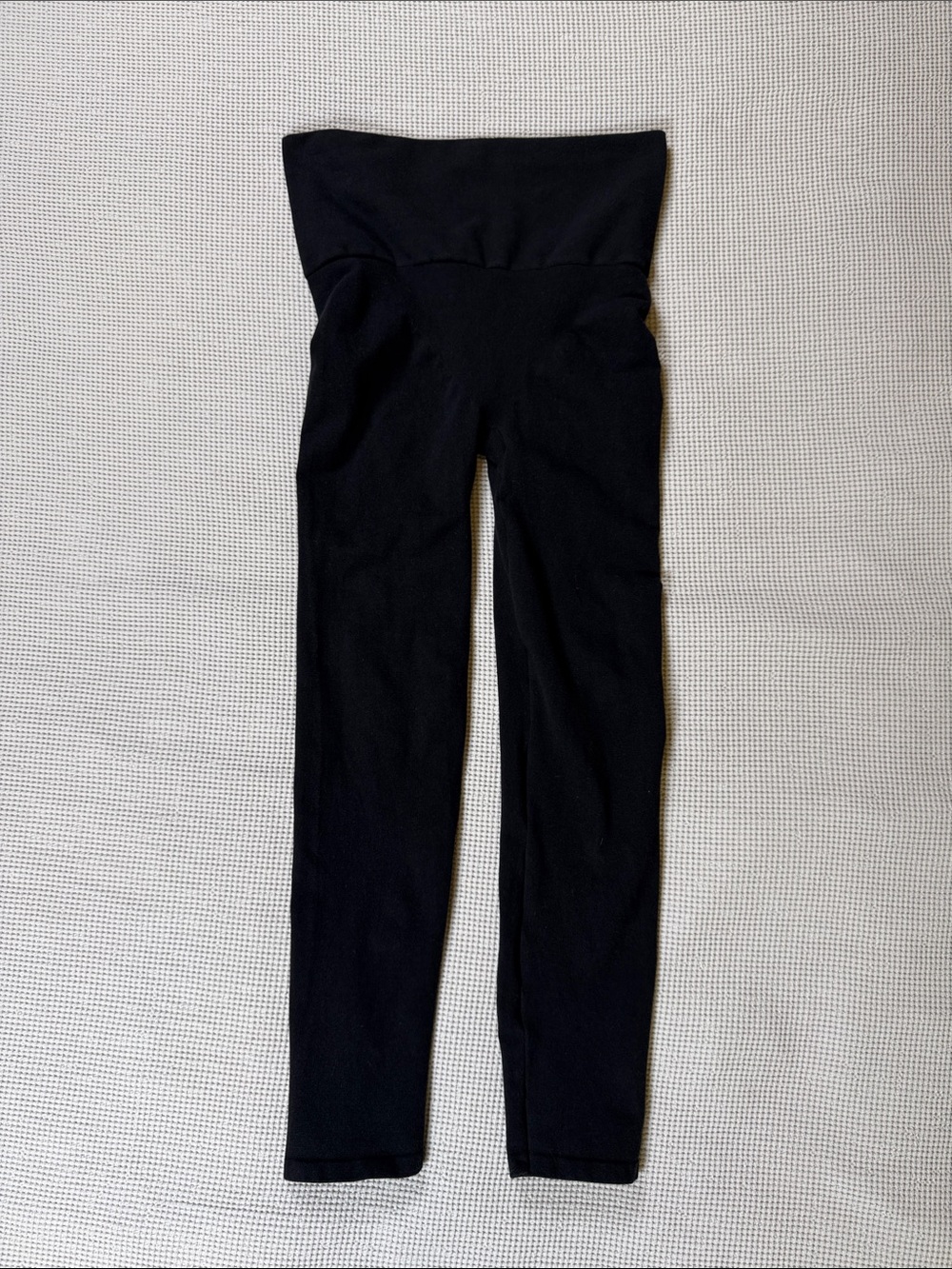 SPANX Black Look-at-Me High-Waist Leggings XL